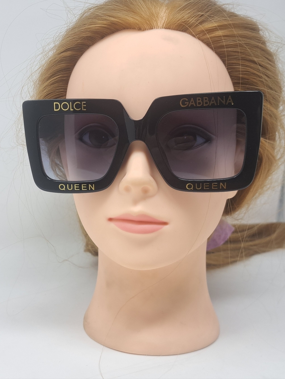 Dolce & Gabbana Women's Sunglasses Oversized Square Queen DG4328 52-24-135 - Picture 7 of 15
